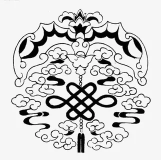 中国风祥云中国结免抠免抠