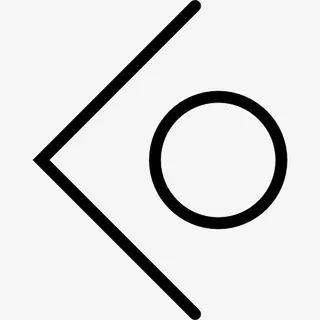 左箭头与圆图标免抠