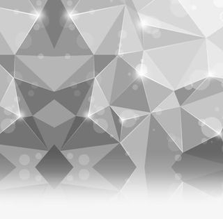 灰色三角形拼接光效海报背景