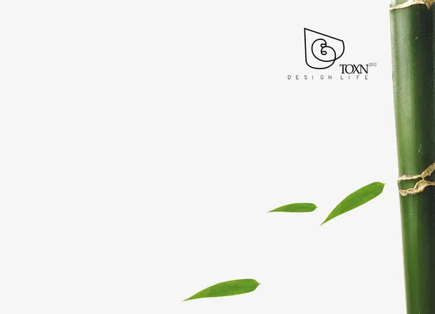竹子禅茶文化免抠