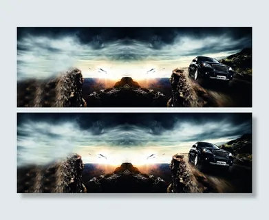 大气汽车背景高清