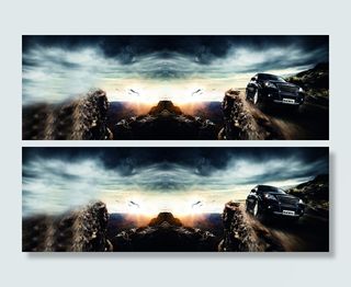 大气汽车背景高清