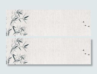 简约水墨中国风banner高清
