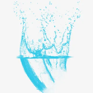 溅起的水花免抠