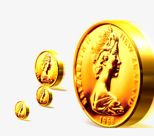 金色金币免抠
