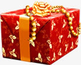 豪礼相送元旦海报设计免抠