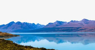 美丽的新西兰特卡波湖免抠