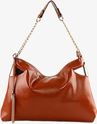 棕色女士提包七夕情人节免抠