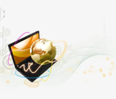 科技感地球电脑素材免抠 科技感地球电脑素材免抠