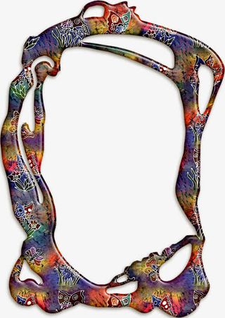 独特的边框免抠