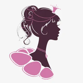 女孩侧脸免抠 女孩侧脸免抠