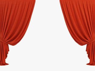 舞台帷幕装饰免抠