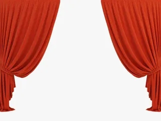舞台帷幕装饰免抠