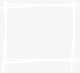 白色圣诞边框装饰免抠