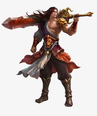 古风玄幻雄壮侠客人物免抠