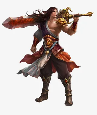 古风玄幻雄壮侠客人物免抠