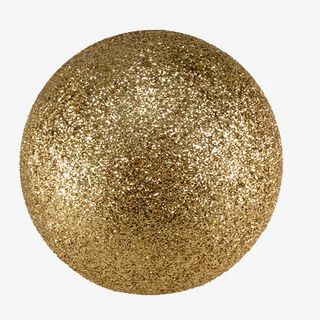 金黄色圣诞装饰球免抠