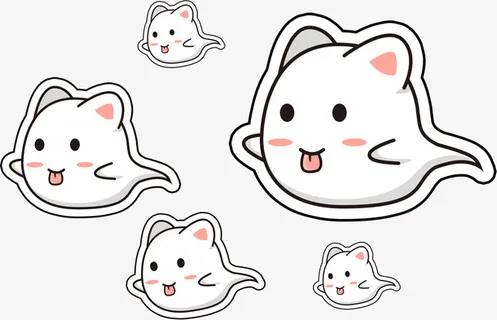 卡通云怪兽可爱怪兽免抠