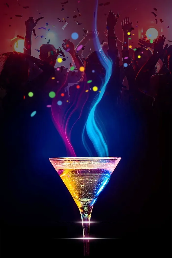 酒吧狂欢之夜派对背景高清