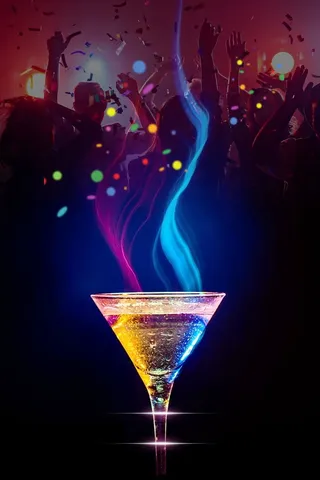 酒吧狂欢之夜派对背景高清