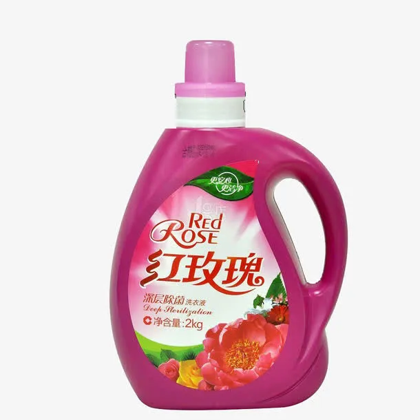 红玫瑰洗衣液免抠