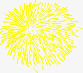 国庆节海报黄色光线免抠