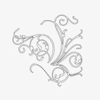 缝线花纹边框桌面免抠