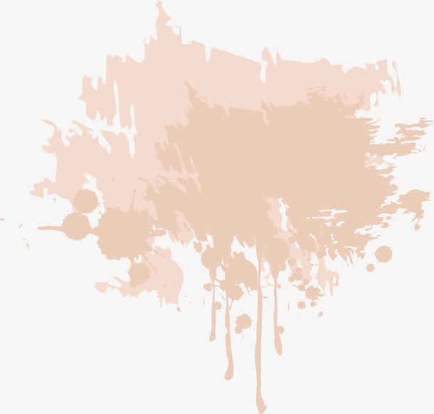 潮流水墨底纹免抠