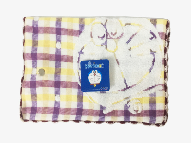 △哆啦A梦平布无捻提花童巾5446免抠