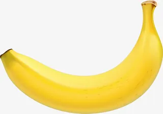 手绘黄色香蕉免抠