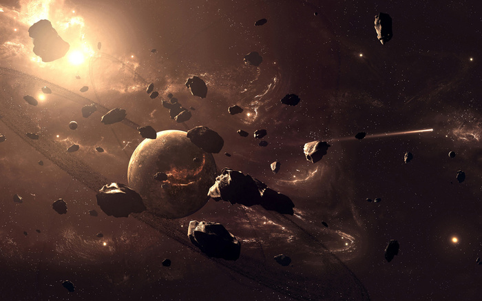 科幻宇宙星际太空背景素材高清