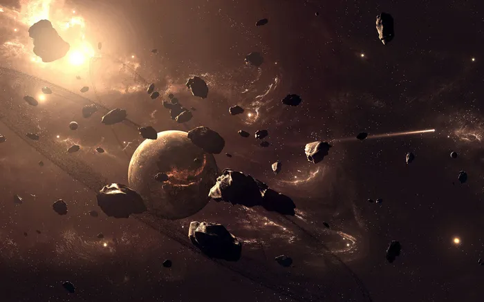 科幻宇宙星际太空背景素材高清
