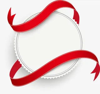 白色圆圈卡片免抠