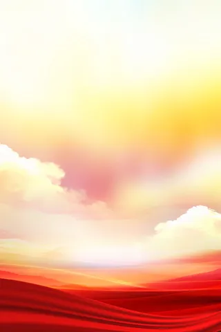 暖色天空背景高清