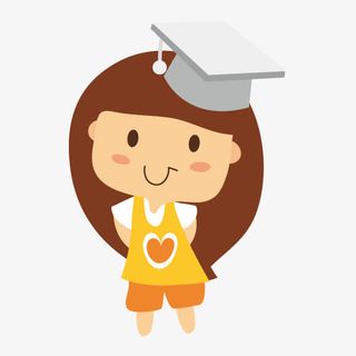 手绘毕业季免抠素材免抠