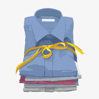 男士衬衫服装设计免抠手绘/卡通卡通元素