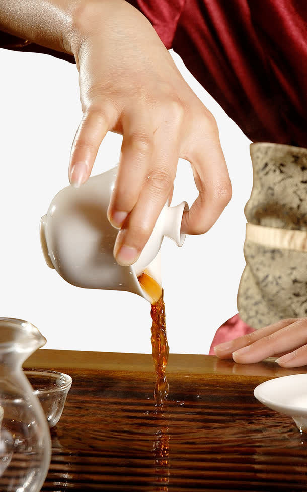 泡茶冲茶免抠