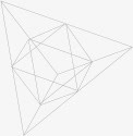 椎体里面的正方体素材免抠