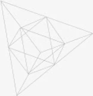 椎体里面的正方体素材免抠