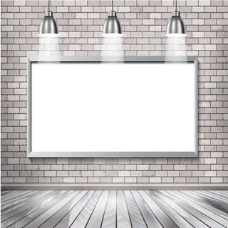 3D立体室内灯光背景高清