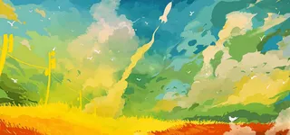 卡通手绘背景高清