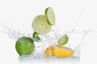 水和柠檬免抠