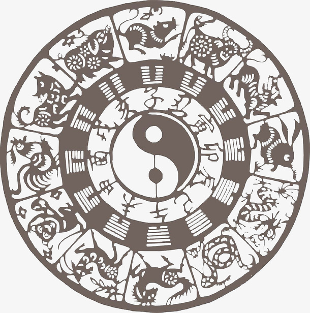 天干地支图免抠