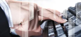 商务商务合作键盘金融海报背景高清