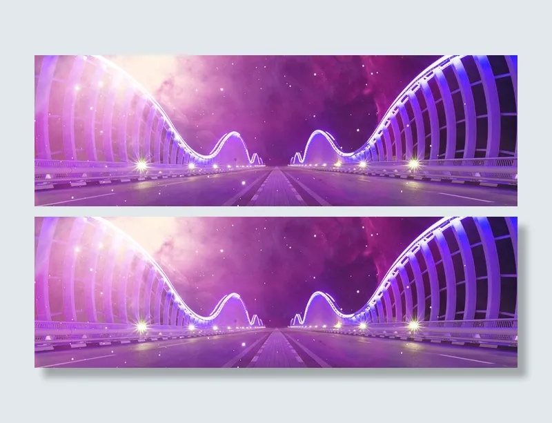 梦幻天空灯光装饰背景高清