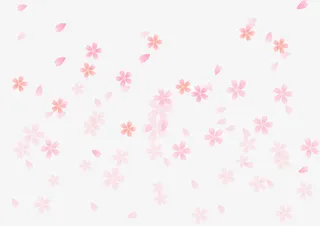 漂浮的粉色的的花瓣免抠