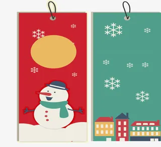 矢量图冬季卖衣服免抠