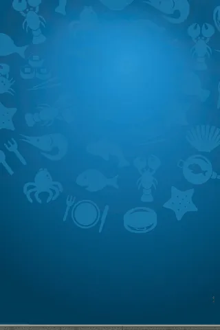 你好八月海鲜背景素材高清