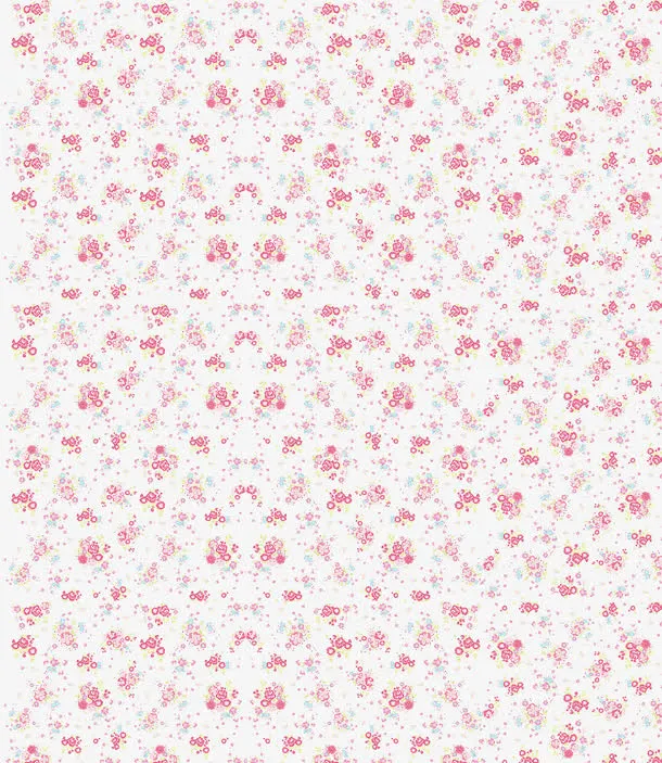 鲜花墙碎花免抠