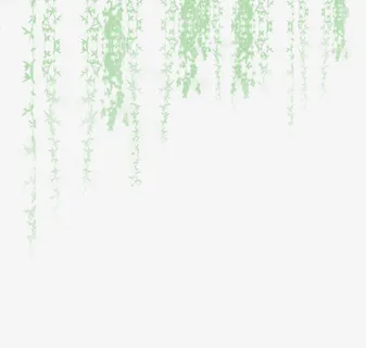 创意合成水墨绿色的柳树倒影免抠 创意合成水墨绿色的柳树倒影免抠